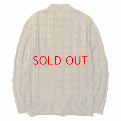 画像3: SALE 40%OFF  CALEE Mock neck jacquard knit sweater