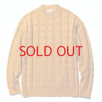 SALE 40%OFF  CALEE Mock neck jacquard knit sweater