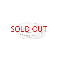 SALE  40%OFF CALEE Round plane silver ring