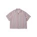 画像1: COOTIE　Snake Stripe Open-Neck S/S Shirt (1)