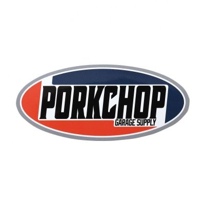 画像1: PORK CHOP　2nd Oval STICKER