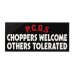 画像2: PORK CHOP　CHOPPERS WELCOME STICKER (2)