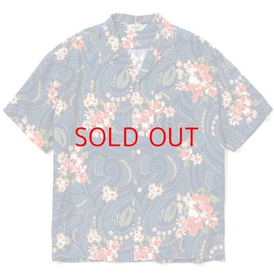 画像1: SALE  40%OFF  CALEE　Paisley pattern aloha S/S shirt