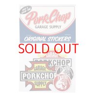 PORK CHOP　BAR&SHIELD STICKER SET