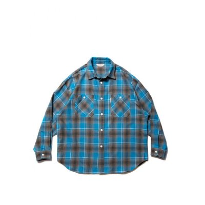 画像2: COOTIE  Ombre Nel Check Work Shirt