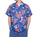 画像3:  CALEE  Allover flower pattern amunzen cloth S/S shirt (3)