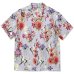 画像2:  CALEE  Allover flower pattern amunzen cloth S/S shirt (2)