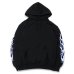 画像1: HIDE & SEEK  Flame Hooded Sweat Shirt (1)