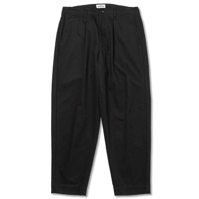 画像2: SALE 50%OFF CALEE  Vintage type chino cloth tuck trousers