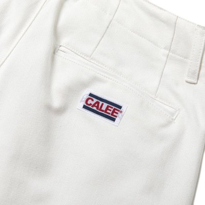 画像4: SALE 50%OFF CALEE  Vintage type chino cloth tuck trousers