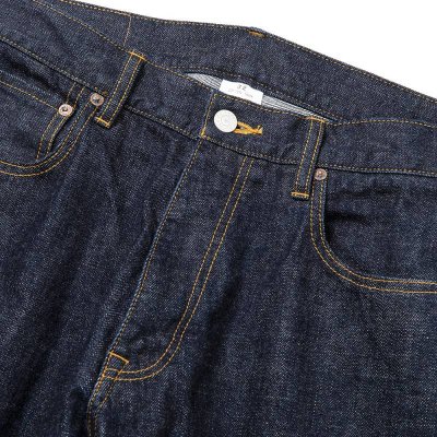 画像3: CALEE  Vintage reproduct wide silhouette denim pants -one wash-