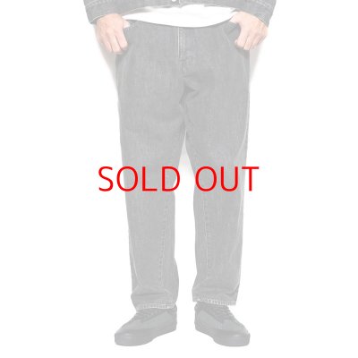 画像5: SALE 40%OFF CALEE  Vintage reproduct wide silhouette denim pants Used Black