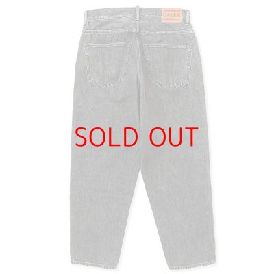 画像2: SALE 40%OFF CALEE  Vintage reproduct wide silhouette denim pants Used Black