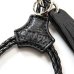 画像3: CALEE  Studs & Embossing assort leather key ring <Type F> (3)
