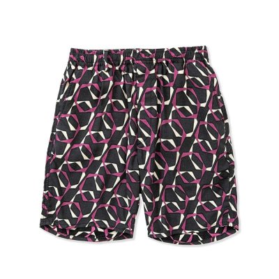 画像1: CALEE  Annulus pattern amuzen cloth easy shorts
