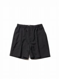 COOTIE  POLYESTER TWILL PIN TUCK EASY SHORTS