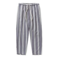 CALEE  VINTAGE TYPE OMBRE STRIPE EASY TROUSERS