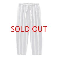 SALE 40%OFF CALEE  VINTAGE TYPE OMBRE STRIPE EASY TROUSERS