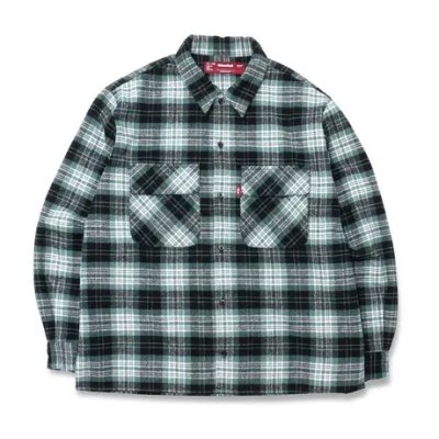 画像1: HIDE & SEEK  Plaid Flannel L/S Shirt(23aw)
