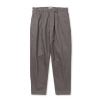 CALEE  VINTAGE TYPE CHINO CLOTH TUCK TROUSERS