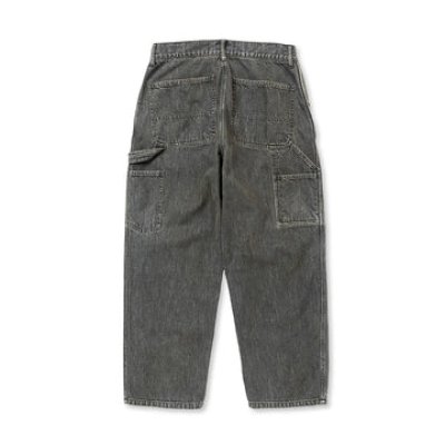 画像2: CALEE  VINTAGE REPRODUCT DENIM PAINTER PANTS ＜UB＞