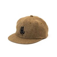 CALEE  EMBROIDERY WOOL RETRO CAP