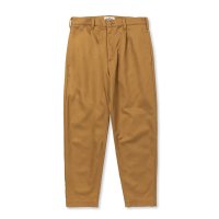CALEE  VINTAGE TYPE CHINO CLOTH TUCK TROUSERS