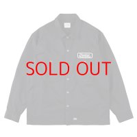 SALE  40%OFF  SD Logo Patch Easy Work Shirt Long Sleeve