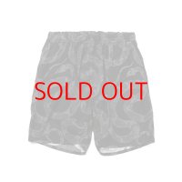 CALEE     R/P ALLOVER SNAKE PATTERN EASY SHORTS ＜LIMITED＞