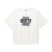 画像1: CALEE  DROP SHOULDER "REAL DUDES" TEE (1)