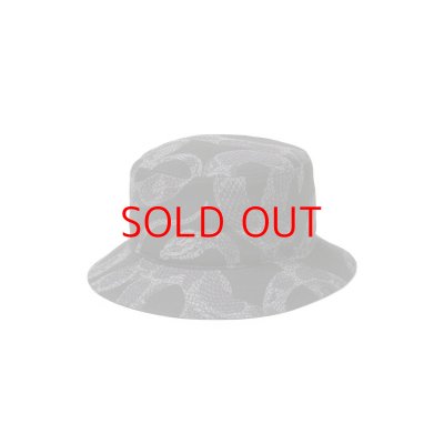 画像1: CALEE  R/P ALLOVER SNAKE PATTERN BUCKET HAT ＜LIMITED＞