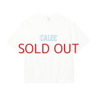 SALE 40%OFF  CALEE  DROP SHOULDER CALEE BLUR LOGO TEE