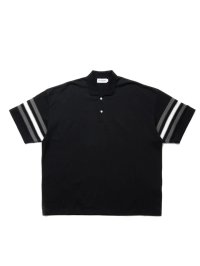 COOTIE  JACQUARD SLEEVE S/S POLO