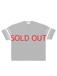 COOTIE  JACQUARD SLEEVE S/S TEE