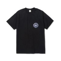 CALEE  STRETCH EMBLEM LOGO TEE ＜NATURALLY PAINT DESIGN＞