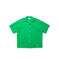 COOTIE  FINX COTTON CORDLANE OPEN COLLAR S/S SHIRT