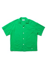 COOTIE  FINX COTTON CORDLANE OPEN COLLAR S/S SHIRT