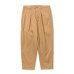 画像1: CALEE  T/C TWILL TUCK WIDE TROUSERS (1)