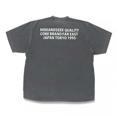 画像1: HIDE & SEEK  Logo S/S Tee-2 (24ss) BigSilhouette