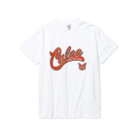 CALEE  STRETCH CALEE COLLAGE LOGO TEE