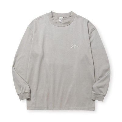 画像1: CALEE LOGO DROP L/S TEE