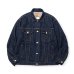 画像1: CALEE  VINTAGE REPRODUCT 3RD TYPE DENIM JACKET ＜OW＞ (1)