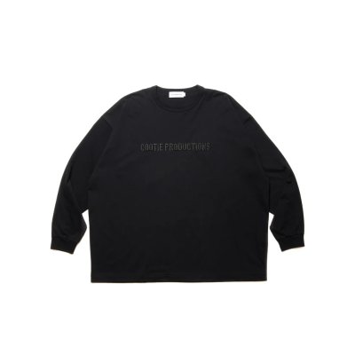 画像1: COOTIE  Oversized L/S Tee (Embroidery)