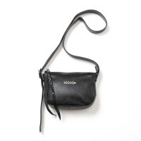 CALEE  STUDS LEATHER SHOULDER BAG ＜REGULAR＞