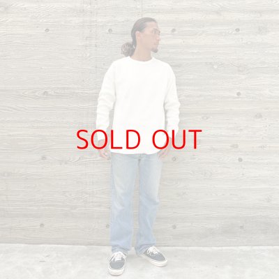 画像5: SALE  50%OFF  SD Waffle Thermal Long Sleeve T
