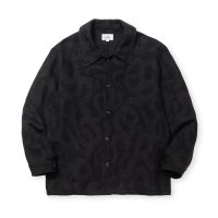 CALEE  JACQUARD SHIRT JACKET ＜SNAKE PATTERN＞