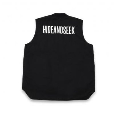 画像2: HIDE & SEEK  Work Zip Vest(24aw)