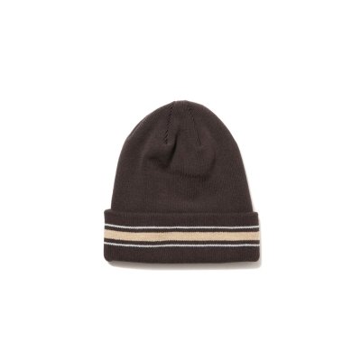 画像2: COOTIE  Dry Tech Border Big Cuffed Beanie