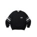 画像1: COOTIE  Heavy Oz Jersey Jacquard Sleeve Crew (1)