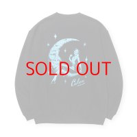 CALEE  SYNDICATE RETRO GIRL CREW NECK SW ＜NATURALLY PAINT DESIGN＞